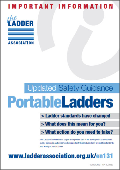 Ladder standards - The Ladder Association