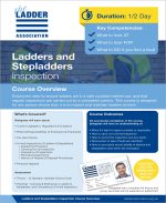 Ladders and Stepladders Inspection - The Ladder Association